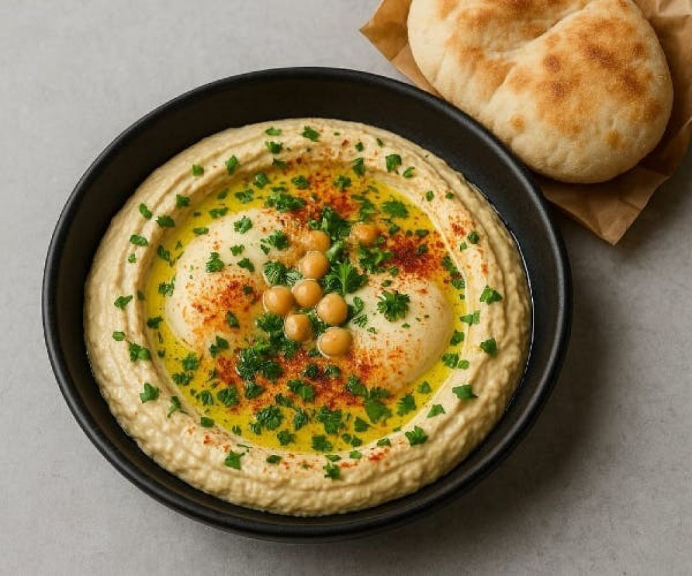 חומוס עם כל התוספות – הטעם האותנטי במלואו